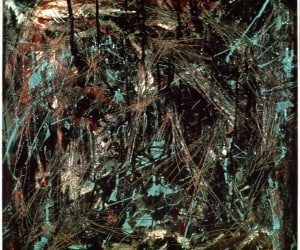  Auteur :Chambers, Jack pour Galerie Dresdnere, Toronto   Date : 11/04/1976 Huile et émail sur panneau, 56 x 560 cm, 1946. Photo Yvan Boulerice, circa 1976. Collection du Musée des beaux-arts du Canada, provenant de la collection Madeleine Arbour. Jack Chambers, trensmise aimablement pas la Galerie Dresnere. © ADAGP - Paris pour Marcel Barbeau.