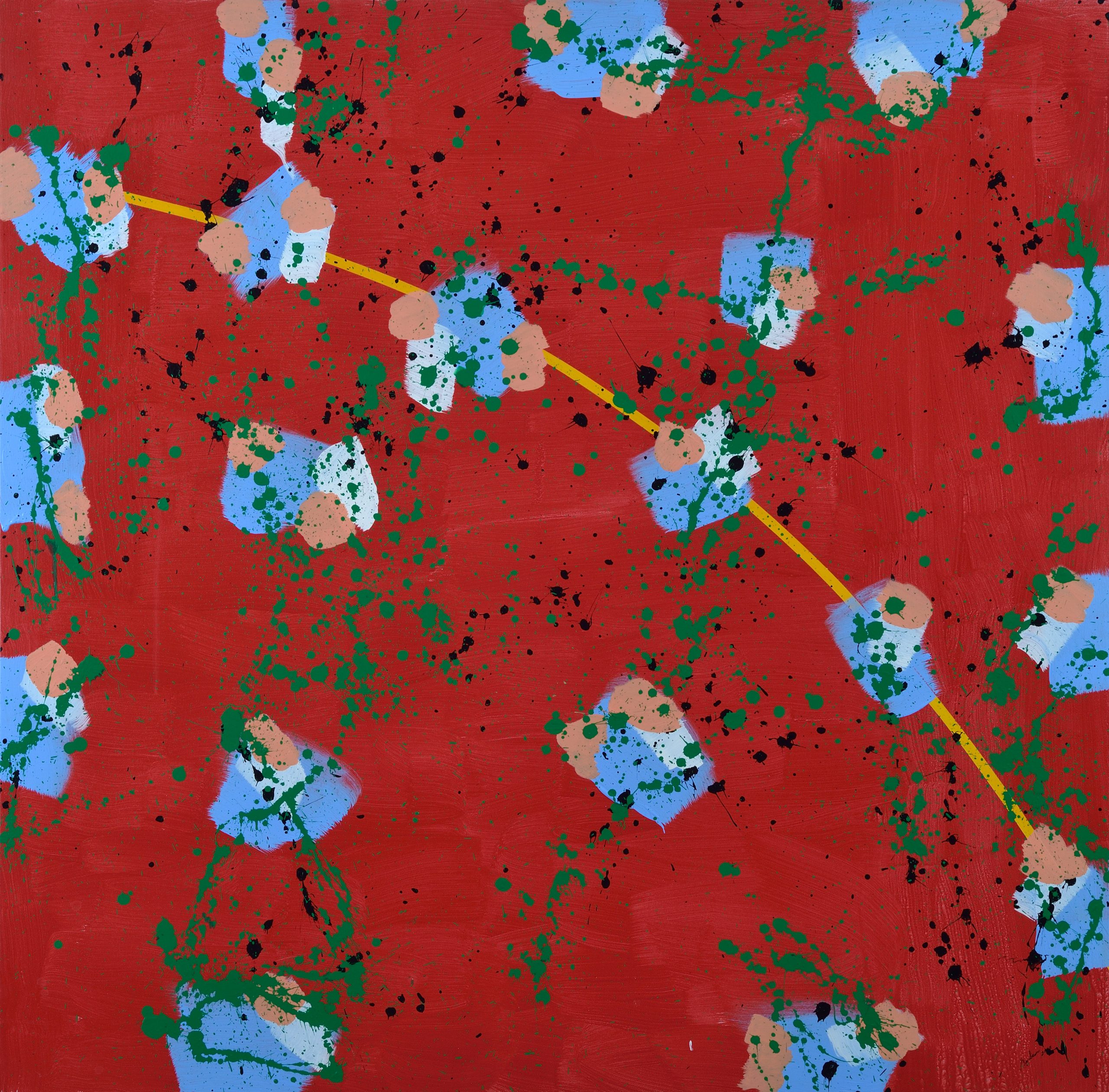 2013 035 Mur  La belle inconnue,137 2�137 2 cm  2013